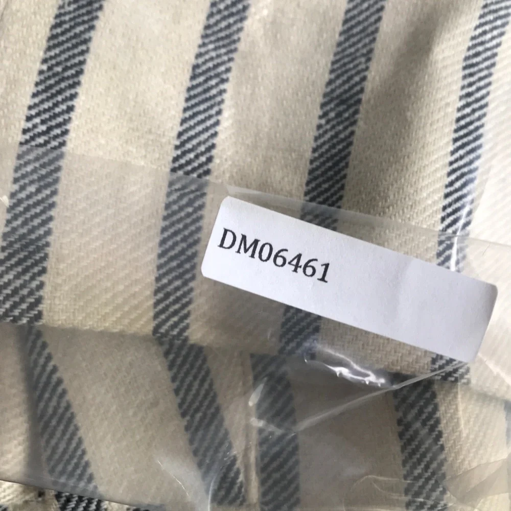 J CREW SKIRT LINEN IVORY GRAY STRIPE MINI WOMENS 4